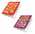Emoji Reward Stickers and Star Reward Stickers : happy reward edition, student performance booster, bright emoji stars, motivat
