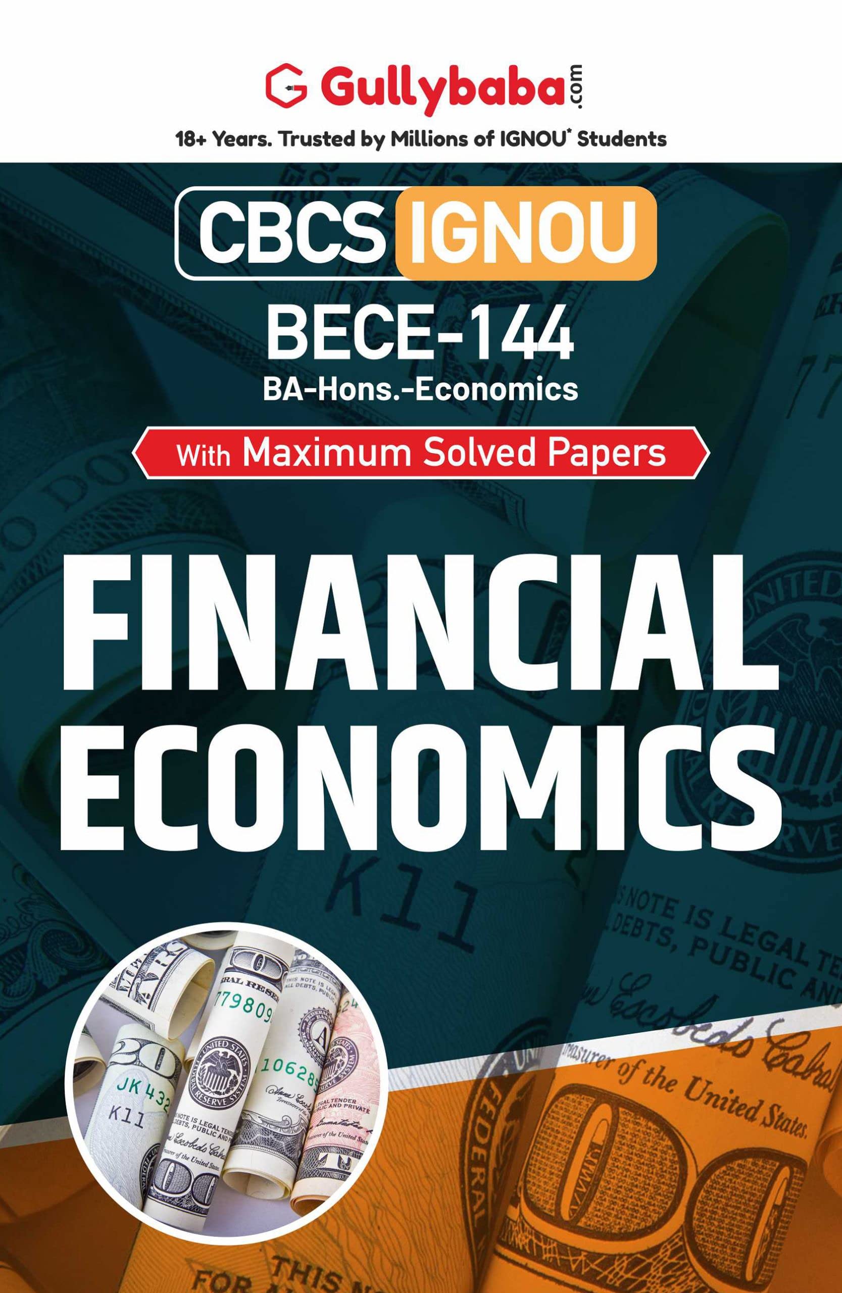 Gullybaba IGNOU BA (Honours) 6th Sem BECE144 Financial Economics in English