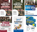 Cds Ota Study Package  Guide + 16 Years TopicWise Solved Papers + 10 Practice Sets + Smarter Gk 2023 + English Tips Books (Set