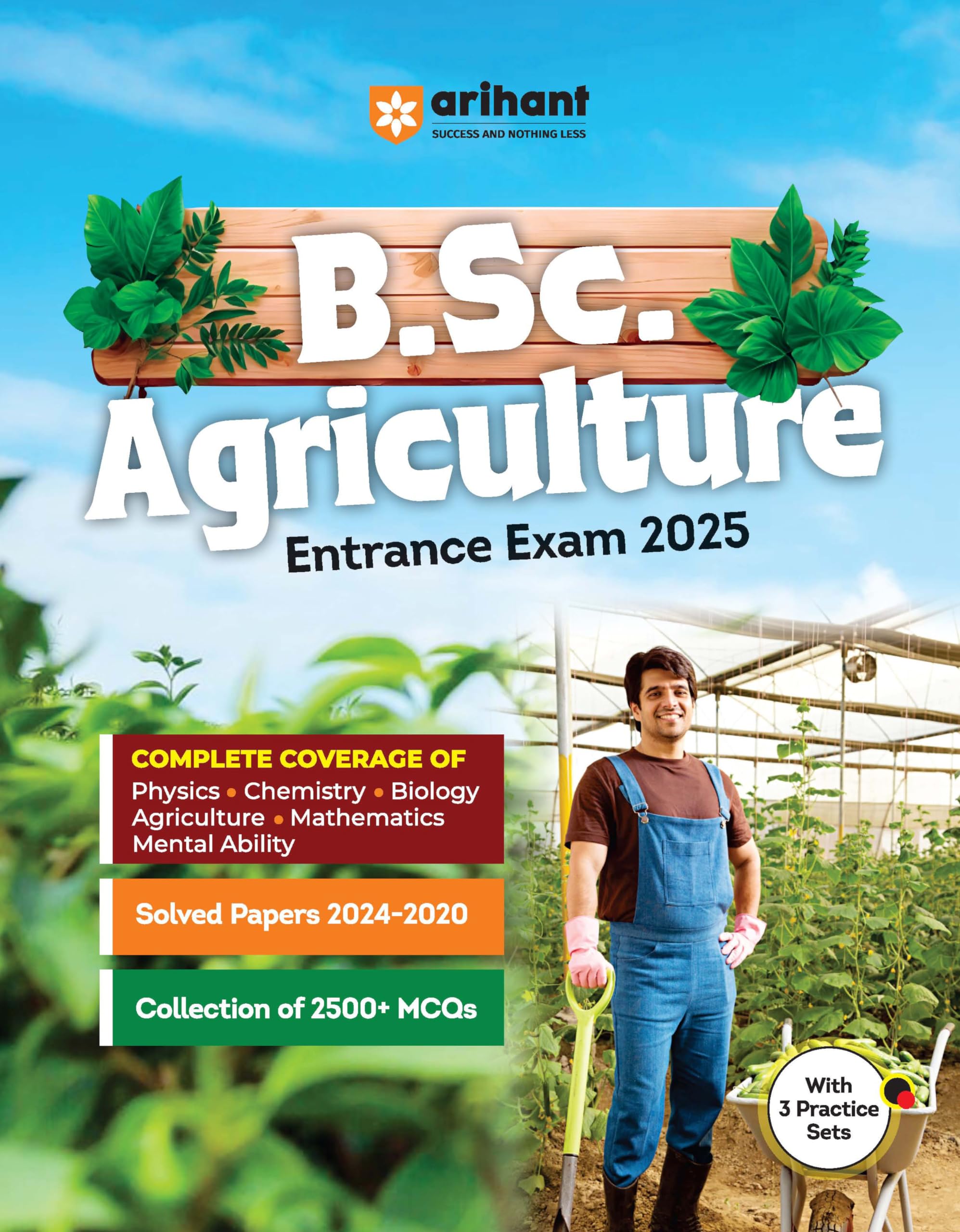 (OLD EDITION) Arihant B.Sc. Agriculture Entrance Exam 2025 | Complete Theory | Latest Syllabus
