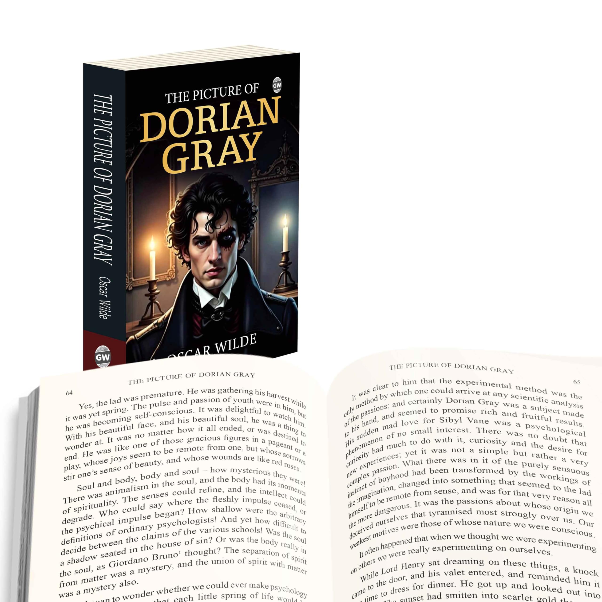 The Picture of Dorian Gray (Paperback) : Legendary Gothic Masterpiece, Famous Tale of Temptation and Ruin, Timeless English Lite