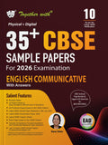 Together With 35+ Cbse Sample Papers Class 10 English Communicative For 2026 Board Exam | Ead Series In Physical + Digital Editi