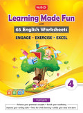 MTG 65 English Grammar Worksheets Class 4  (Learning Made Fun) Workbooks to Improve Your Writing Skills, Grammar Concept & Enri