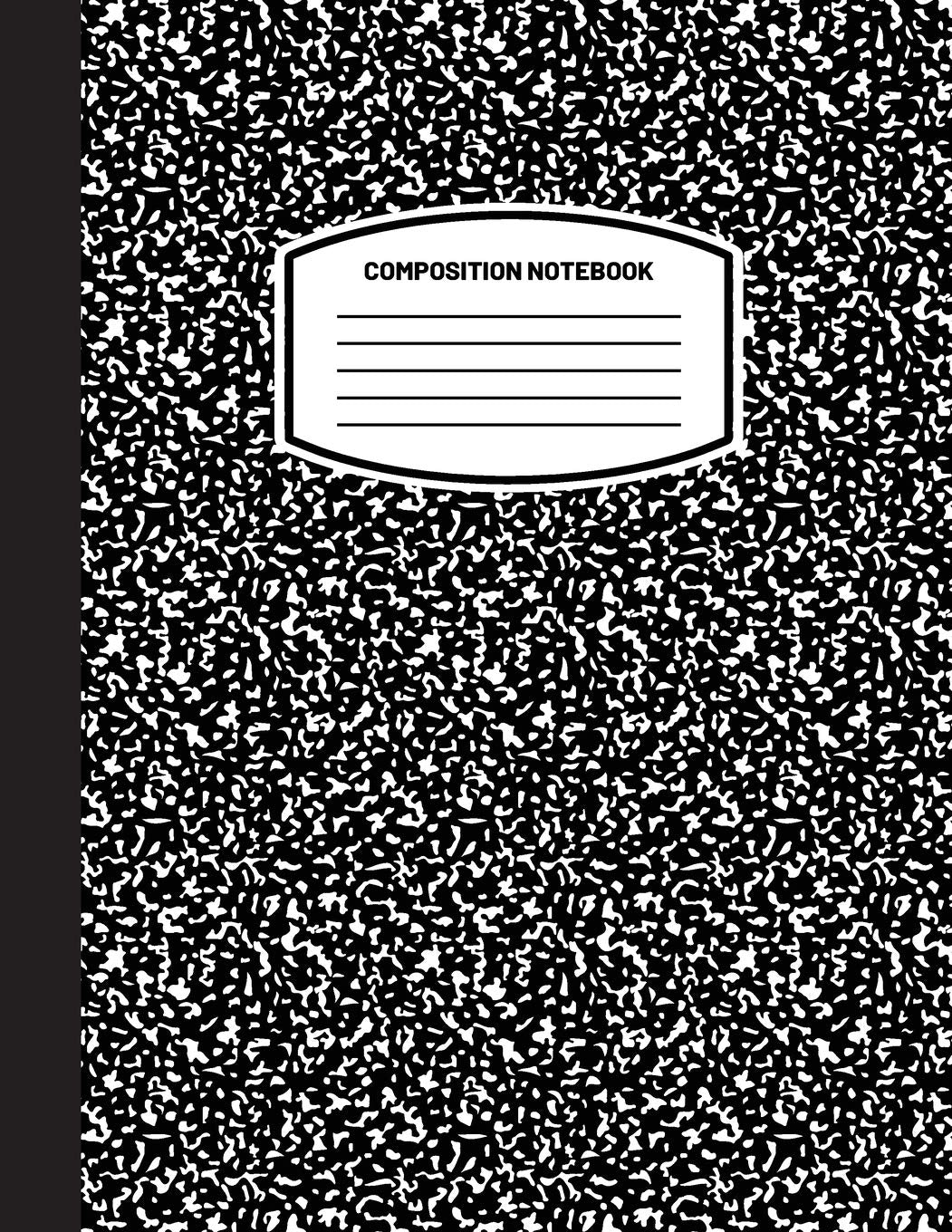 Classic Composition Notebook: (8.5X11) Wide Ruled Lined Paper Notebook Journal (Black) (Notebook For Kids, Teens, Students, Adul