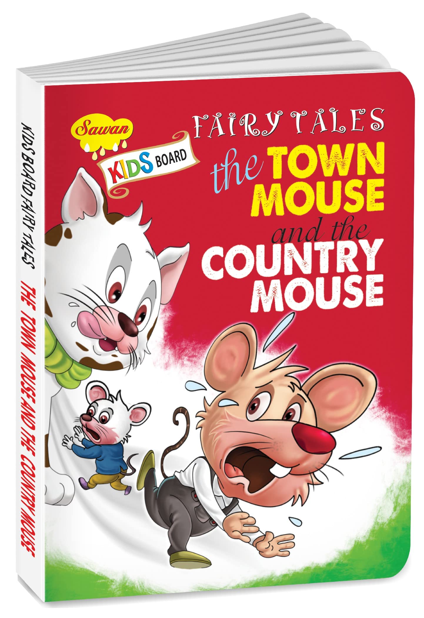 The Town Mouse And The Country Mouse | Fairy Tales Story Board Books For Kids