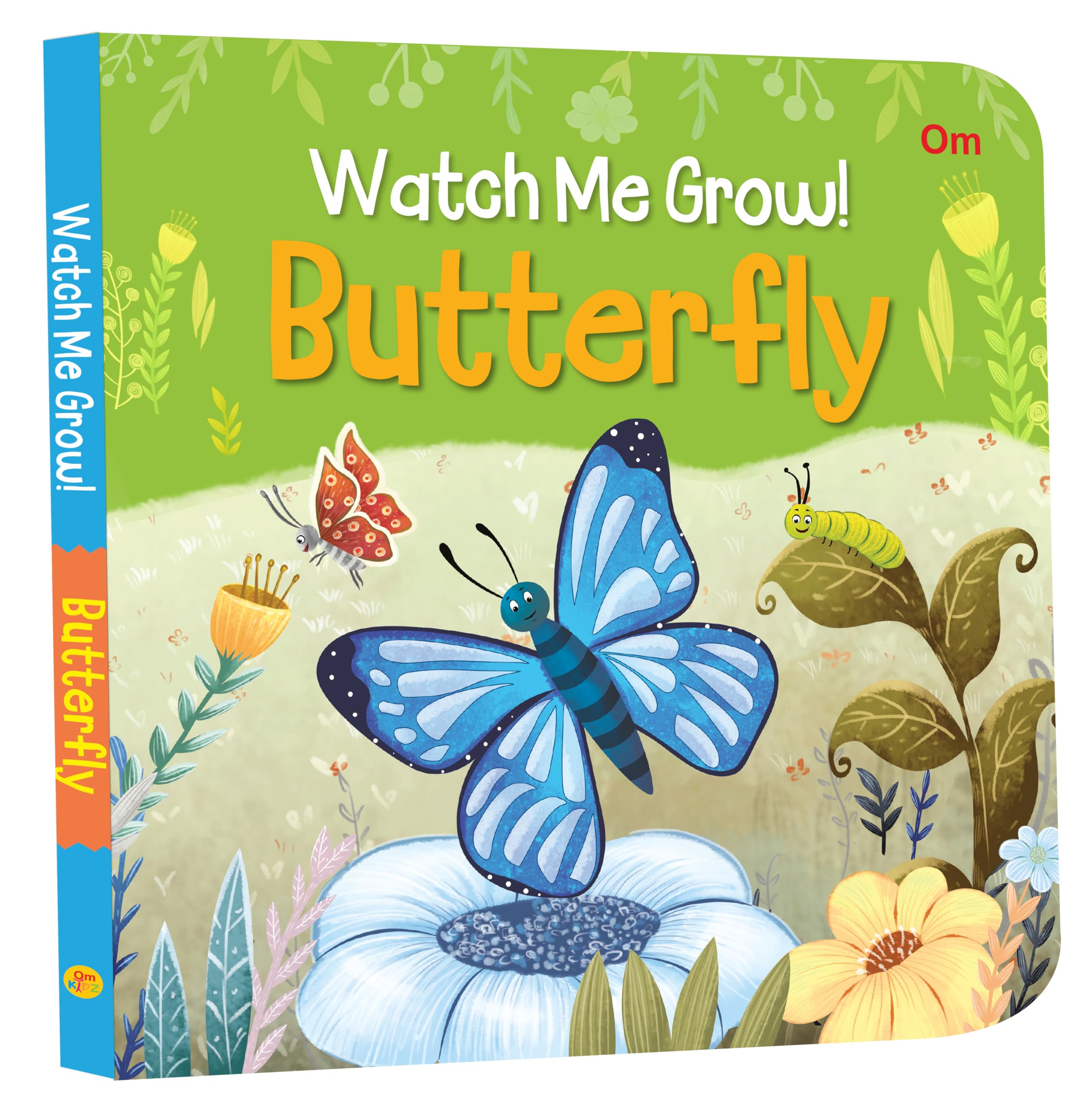 Board Book: Watch Me Grow! Butterfly Activity Book for Children Age 35 Years