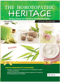 THE HOMOEOPATHIC HERITAGE  Bringing Classical and Contemporary Homoeopathy Together (November 2024)
