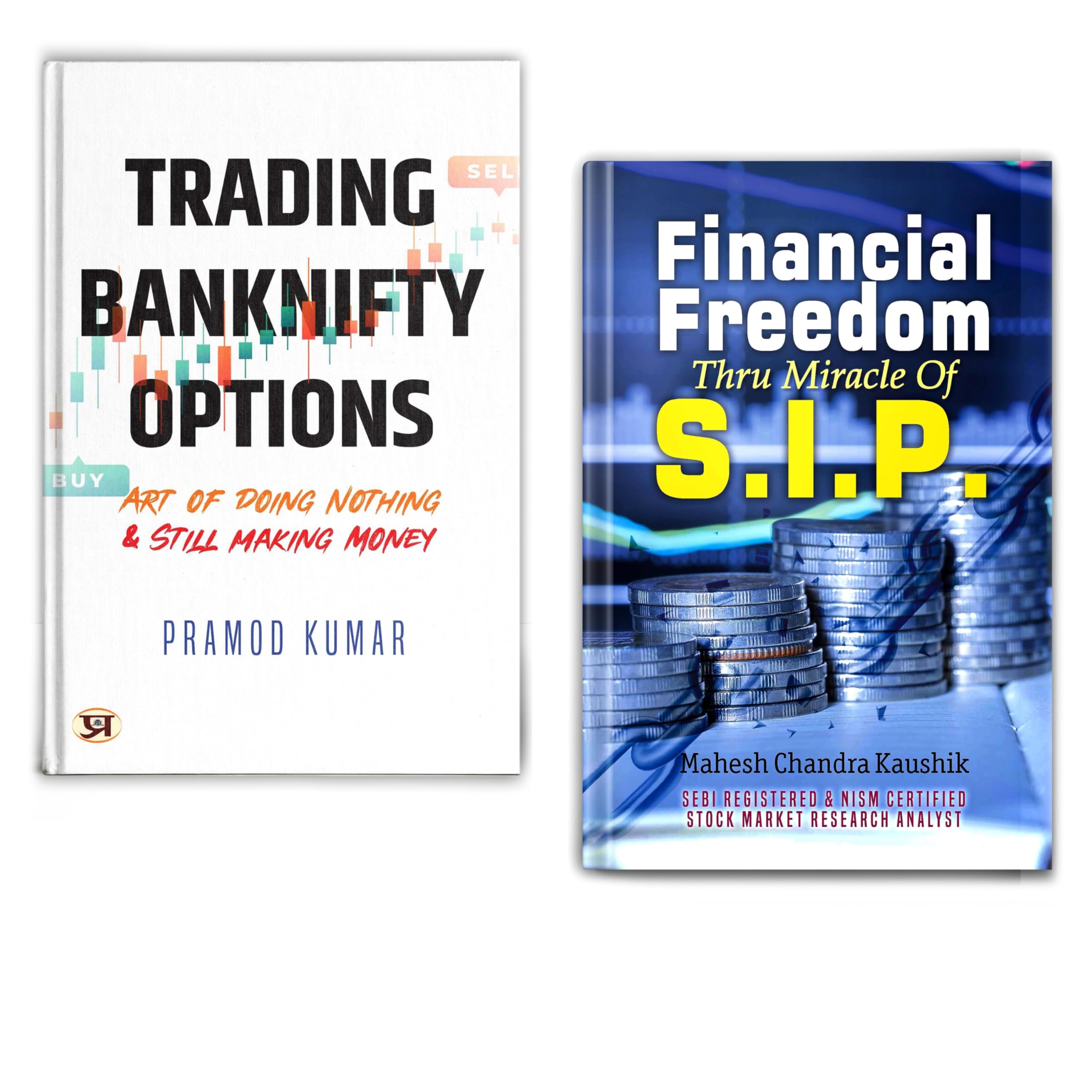 Financial Freedom Thru Miracles of S.I.P + Trading Banknifty Options (Set of 2 Books)  English