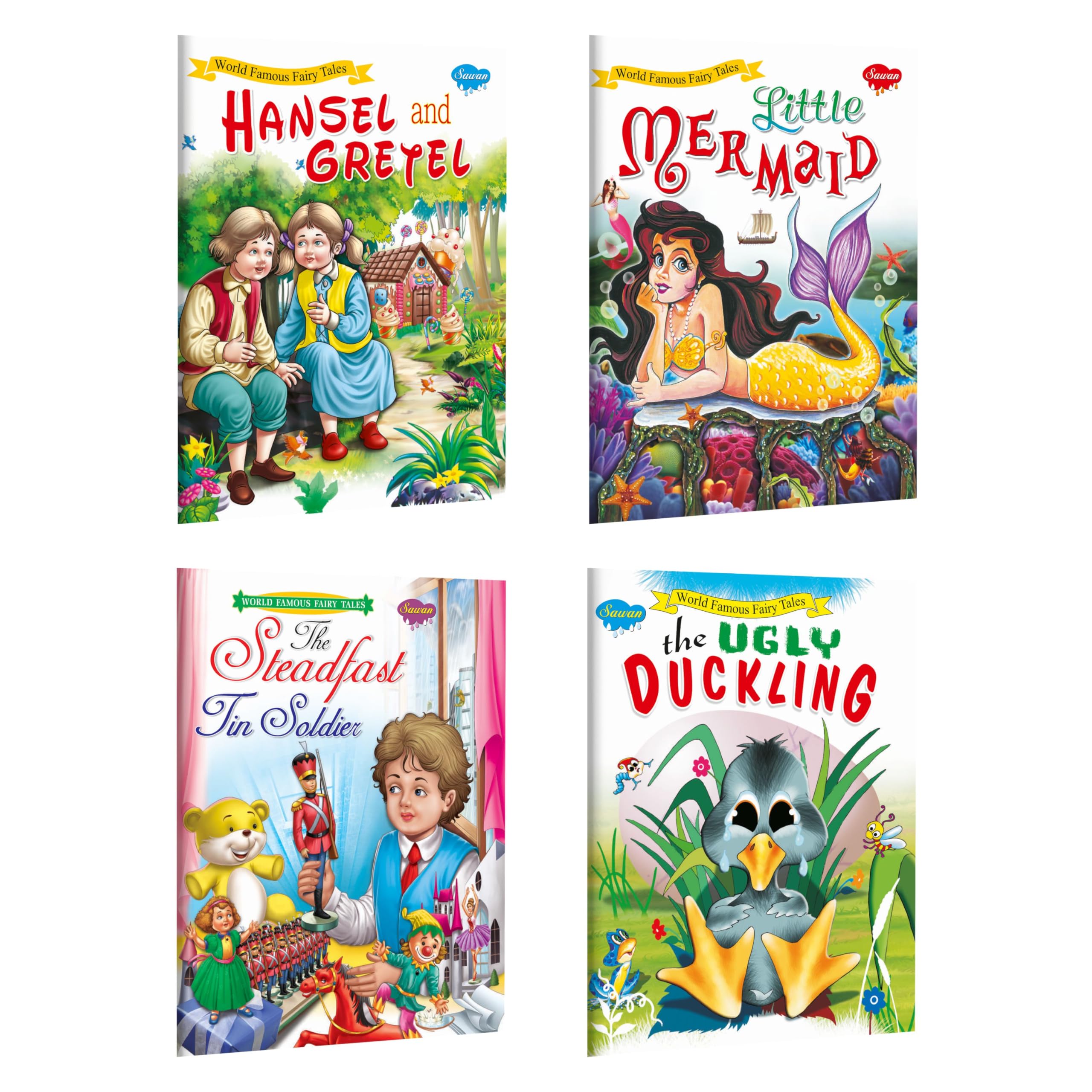 AndersenS Fairy Tales | Pack Of 4 Books | Super Jumbo Combo For Collecters And Library Story Books