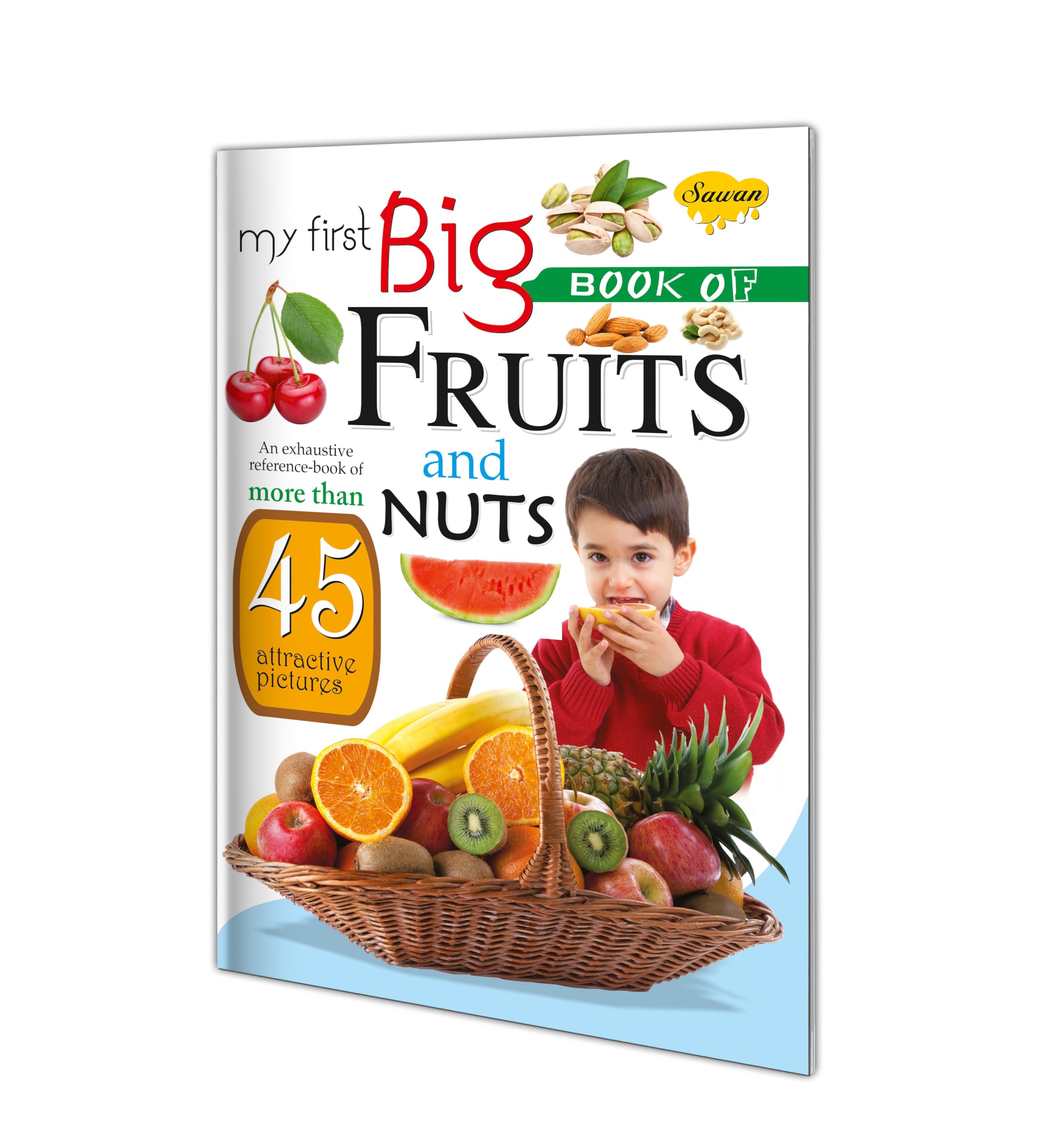 My First Learning Big Book Of Fruits & Nuts | Educational Book By Sawan