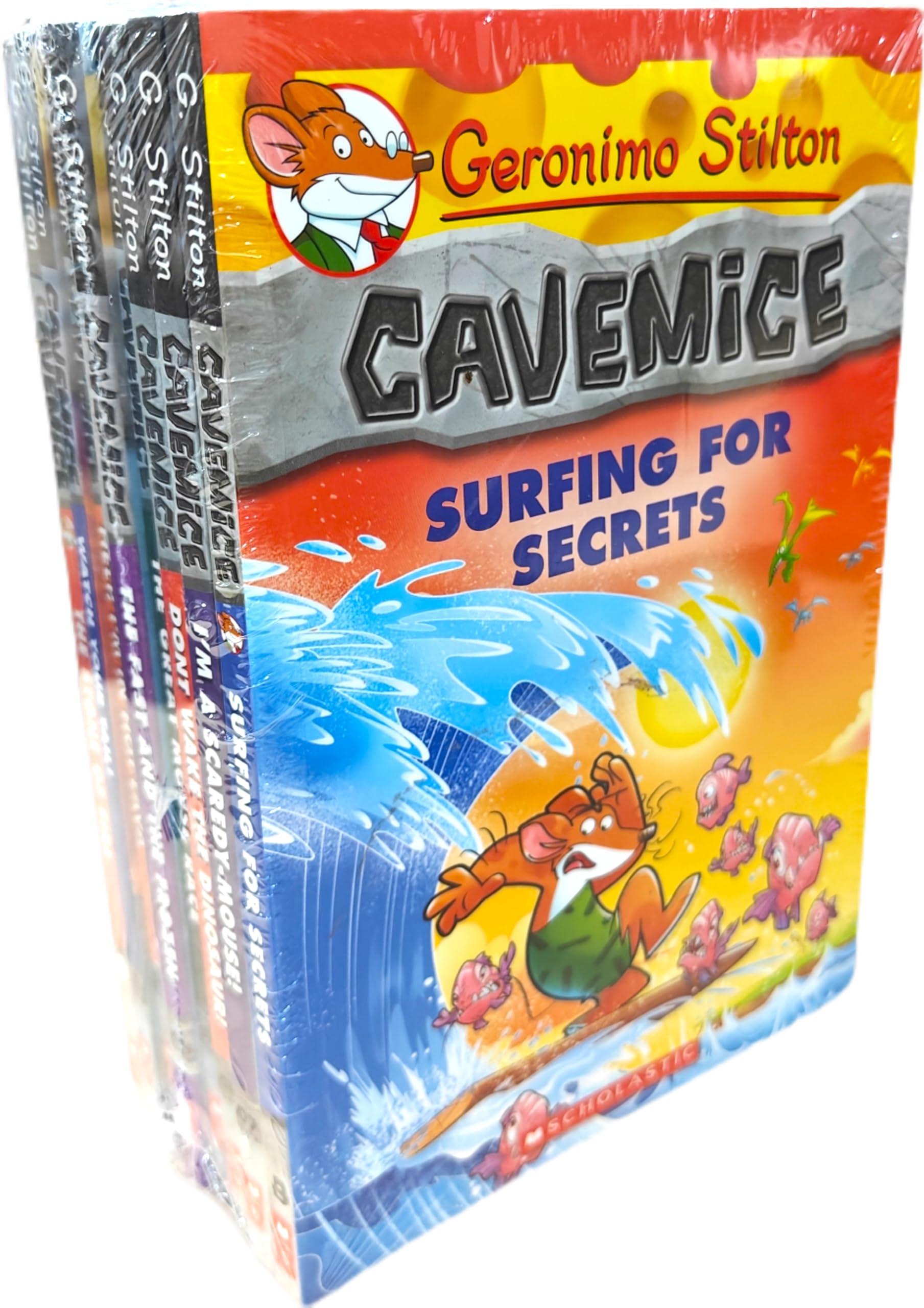 Geronimo Stilton: Cavemice Boxset (8 Books)