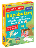 All Set to Read: My First Vocabulary Building PreK Learning Pack  Know Your Words and Letters  Pack 1 | Little Learners Word K