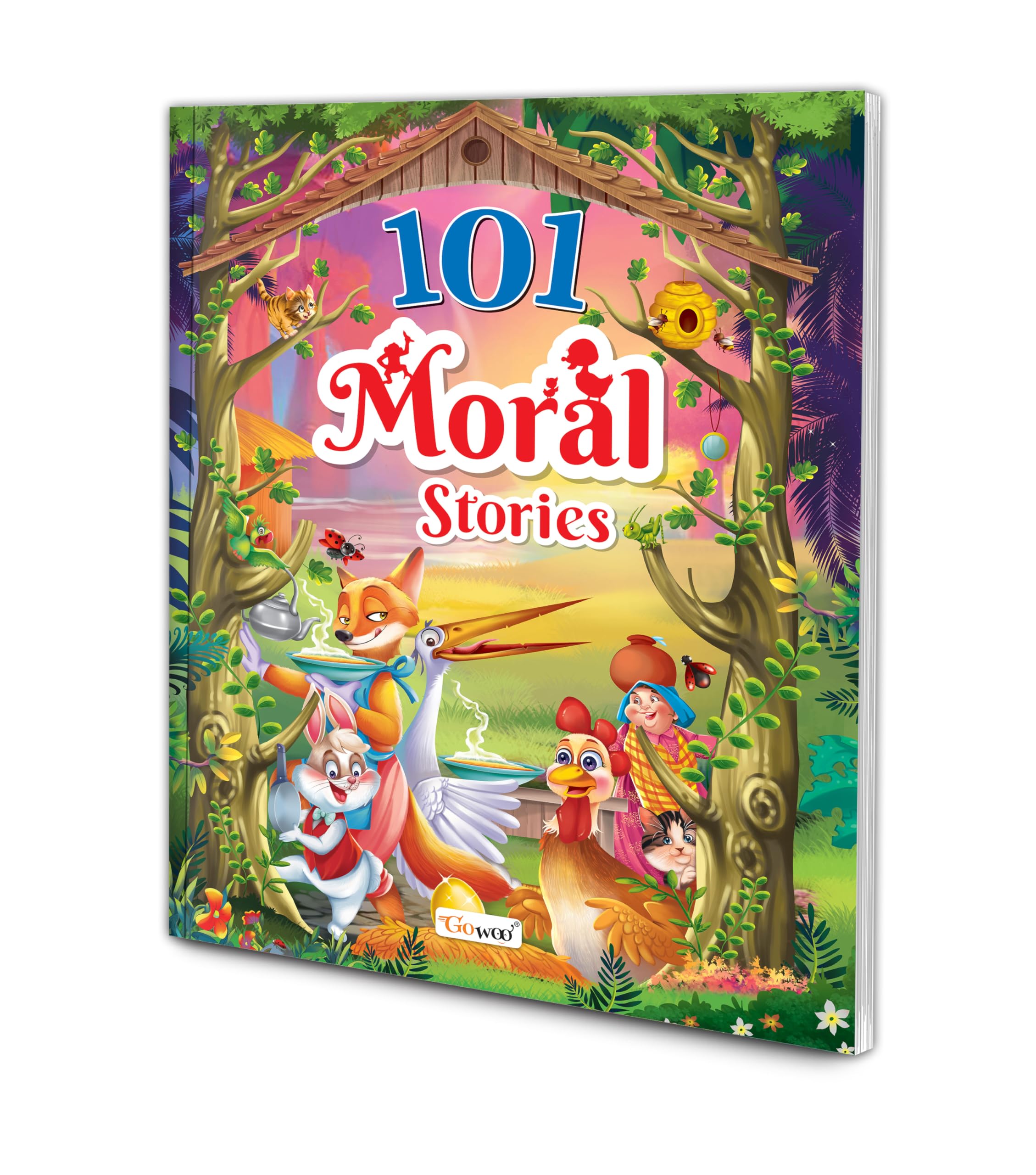 101 Moral Stories (Ages 312) (Paperback) : Educational story book, Bedtime story book, Storybooks for young learners, Learning 