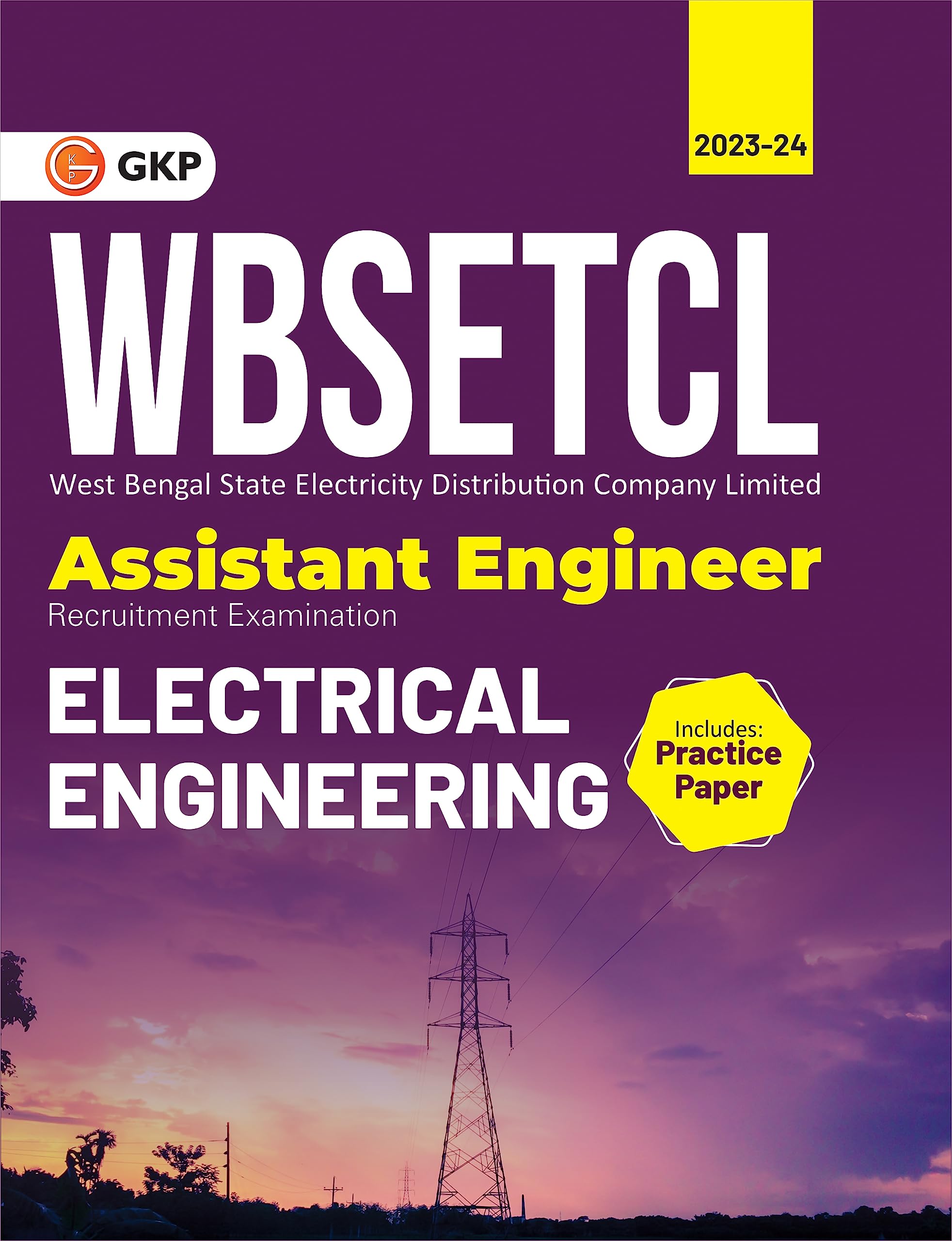 Wbsetcl 2024 : Assistant Engineer  Electrical Engineering By Gkp