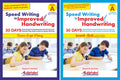 Cursive And Hindi Writing Combo  Speed Writing In Improved Handwriting  Book A (For Age 69 Years)  30 Days Comprehensive Han