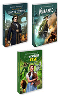 3 All Time Great Classics (The Count Of Monte Cristo, Kidnapped, The Wizard Of Oz)