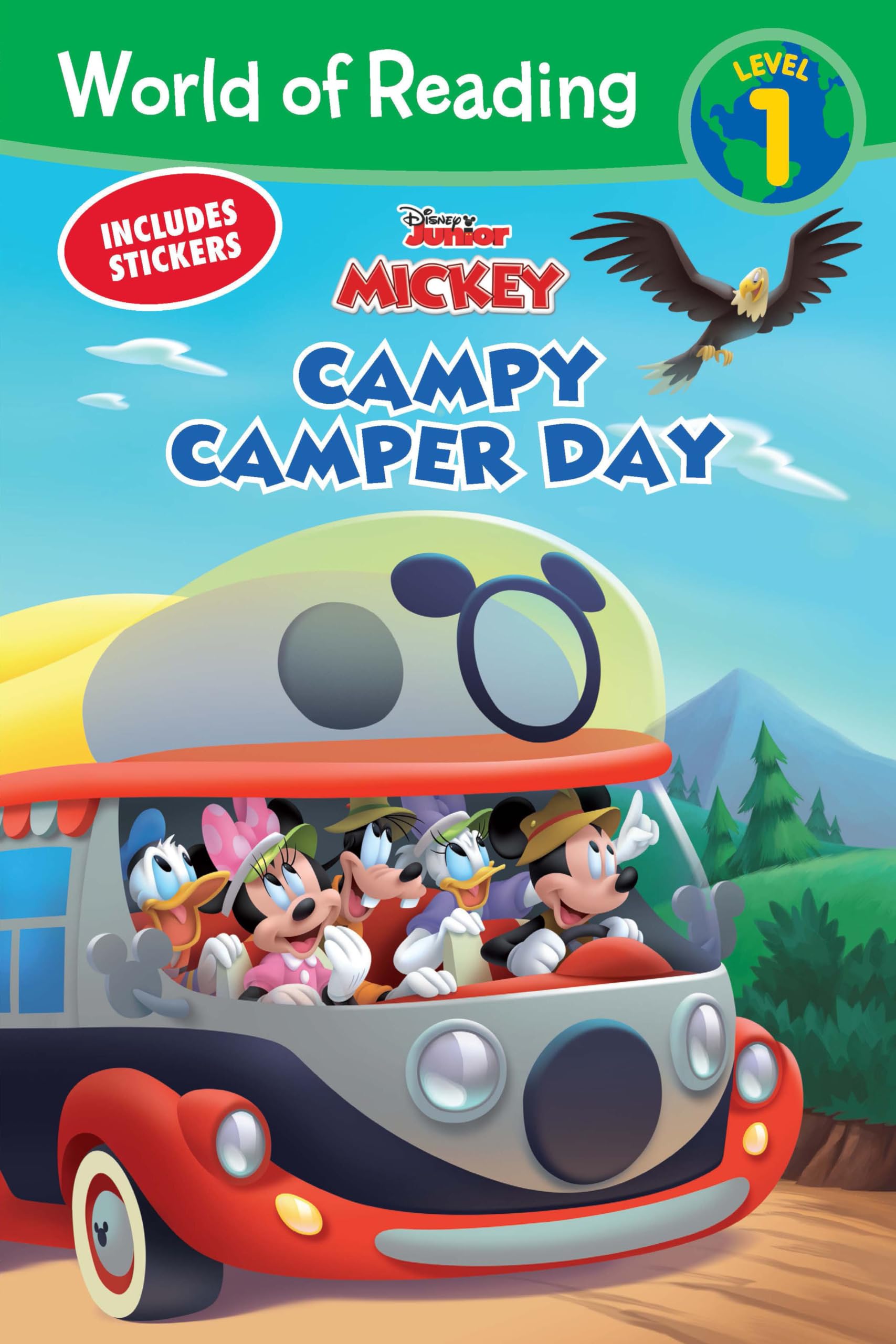 Mickey Mouse MixedUp Adventures: Campy Camper Day (World of Reading)