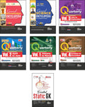 Color Combo (set of 7 Books) General Knowledge & Science Encyclopaedia with Yearly Current Affairs 2024 Quarterly Vol 1 to 4 & F