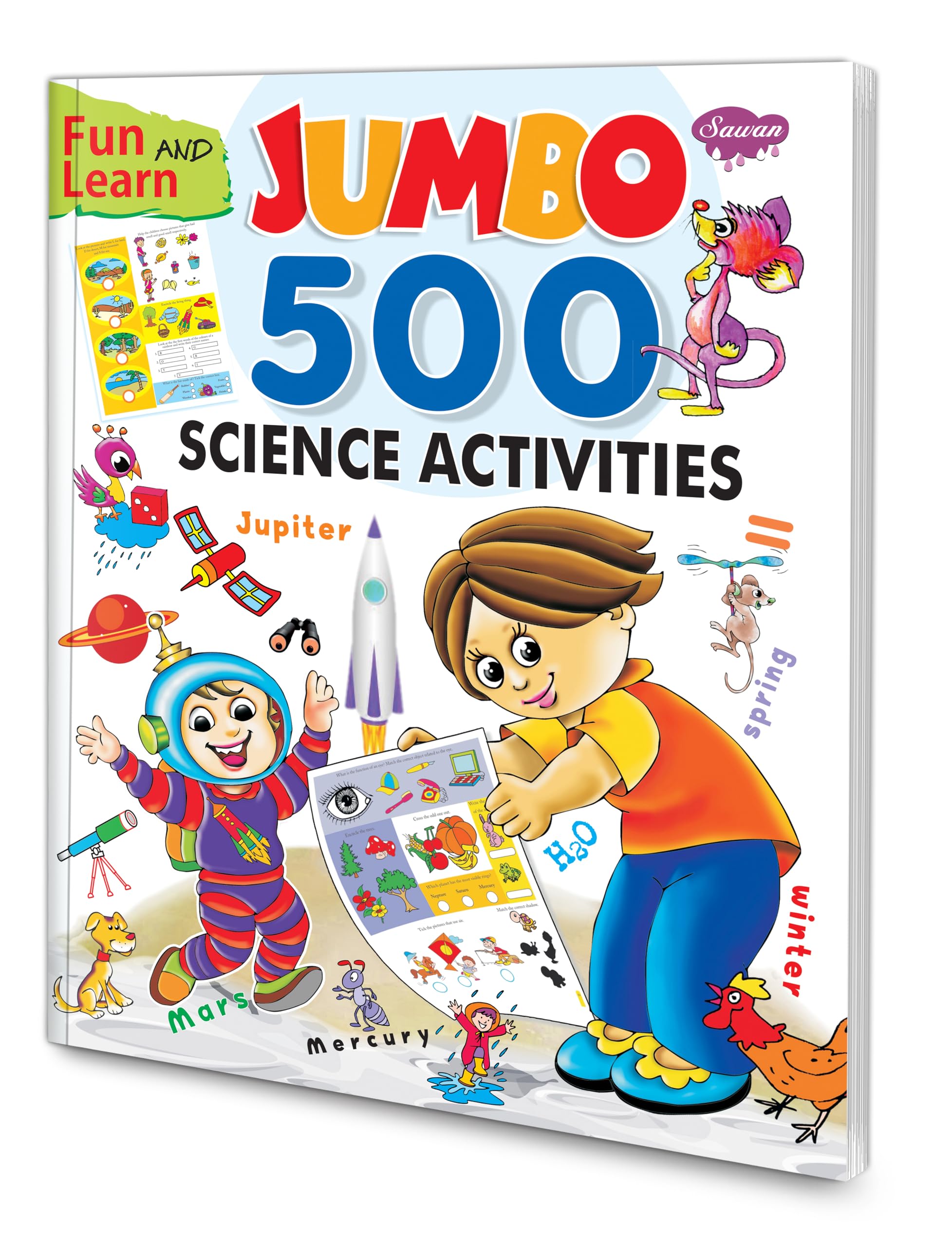 Learn And Fun Jumbo 500 Science Activities