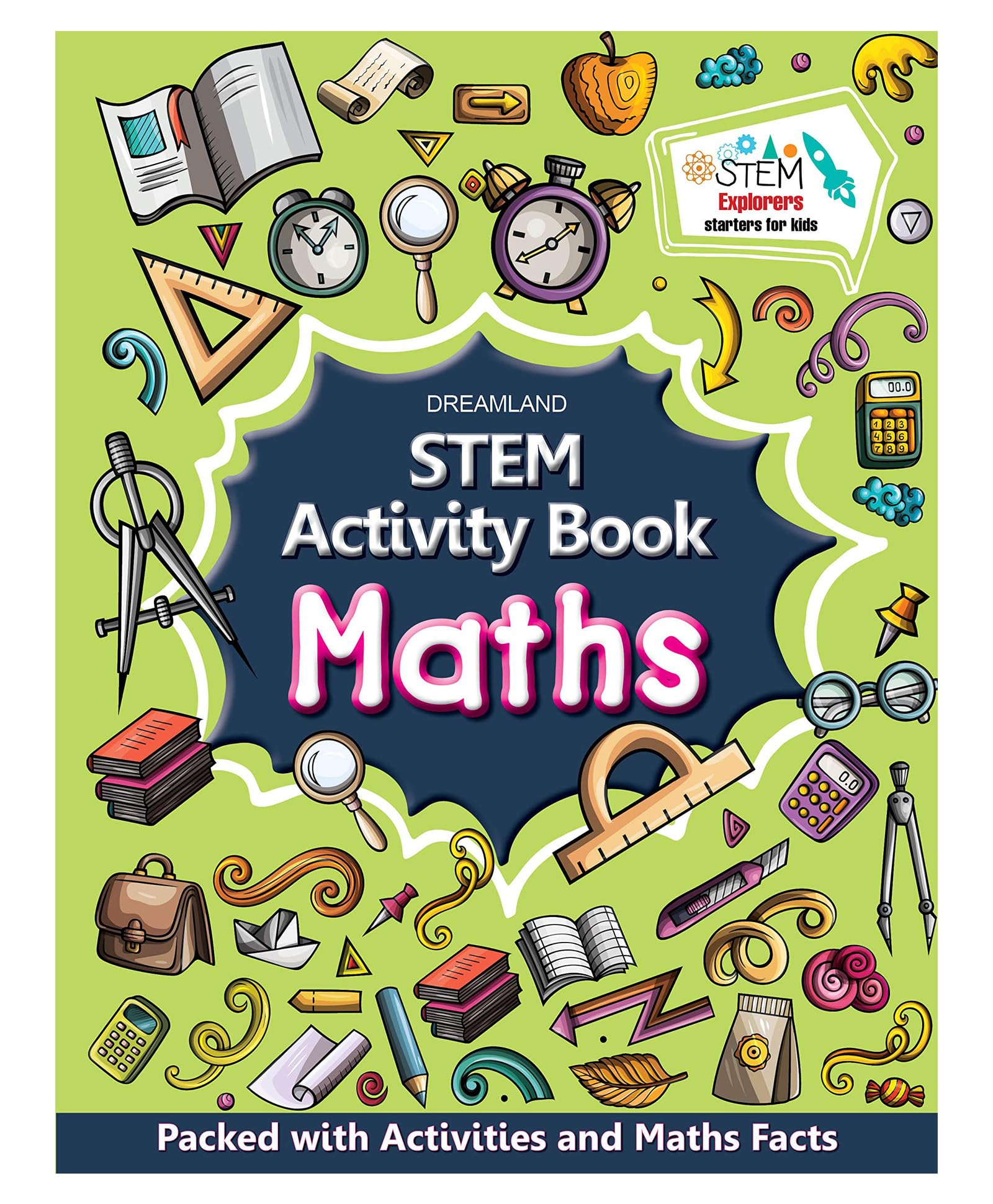 Maths  Stem Activity Book For Children Age 612 Years  Packed With Activities And Science Facts