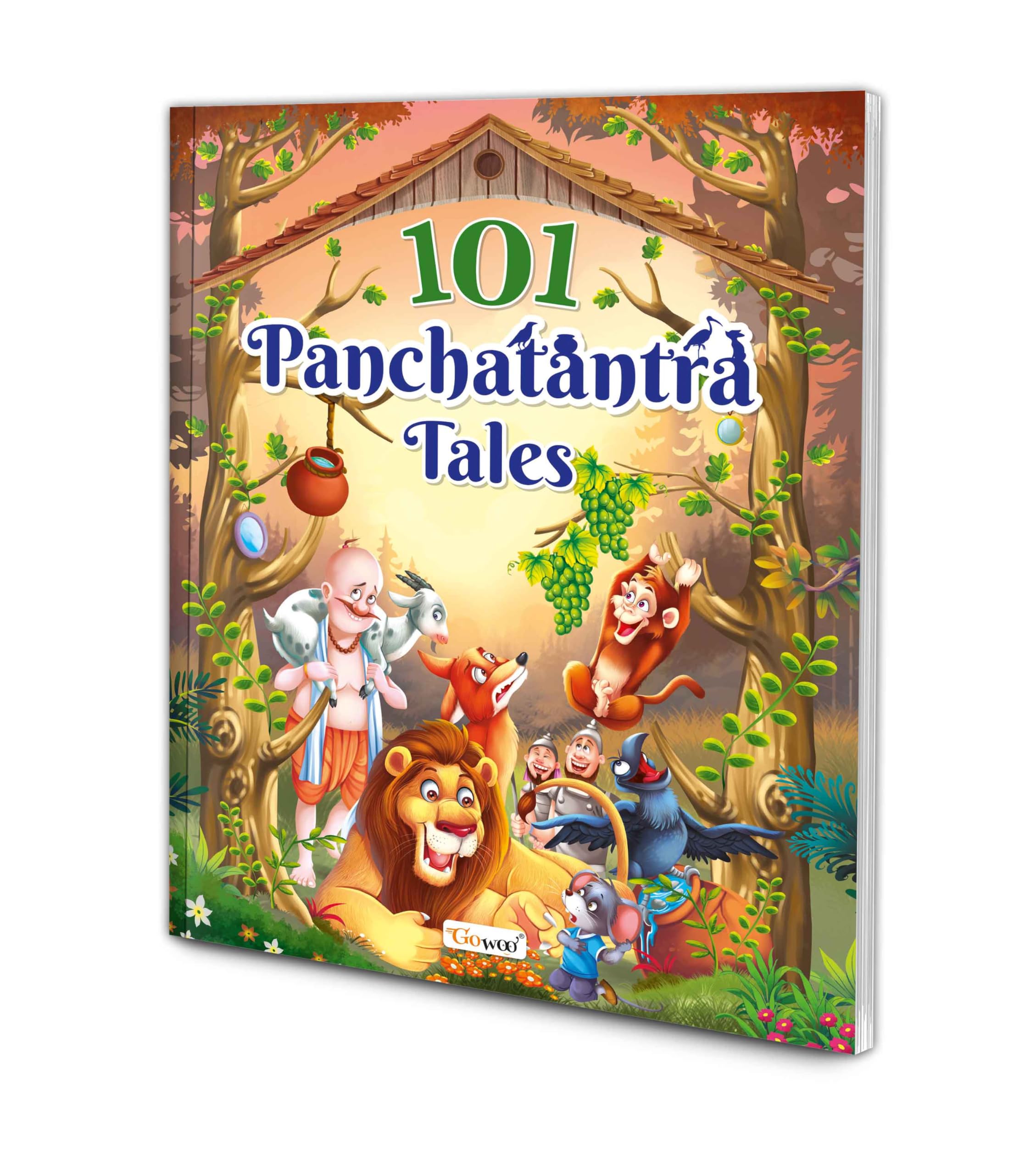 101 Panchatantra Tales book for kids (Ages 312) (Paperback) : Kids story book, Story book for young readers, Panchatantra story