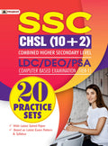 SSC CHSL (10+2) Combined Higher Secondary Level LDC/DEO/PSA Computer Based Examination (Tier1) 20 Practice Sets in English