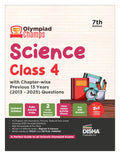 Disha Olympiad Champs Science Class 4 With ChapterWise Previous 13 Year (2013  2025) Questions 7Th Edition | Complete Prep Gui