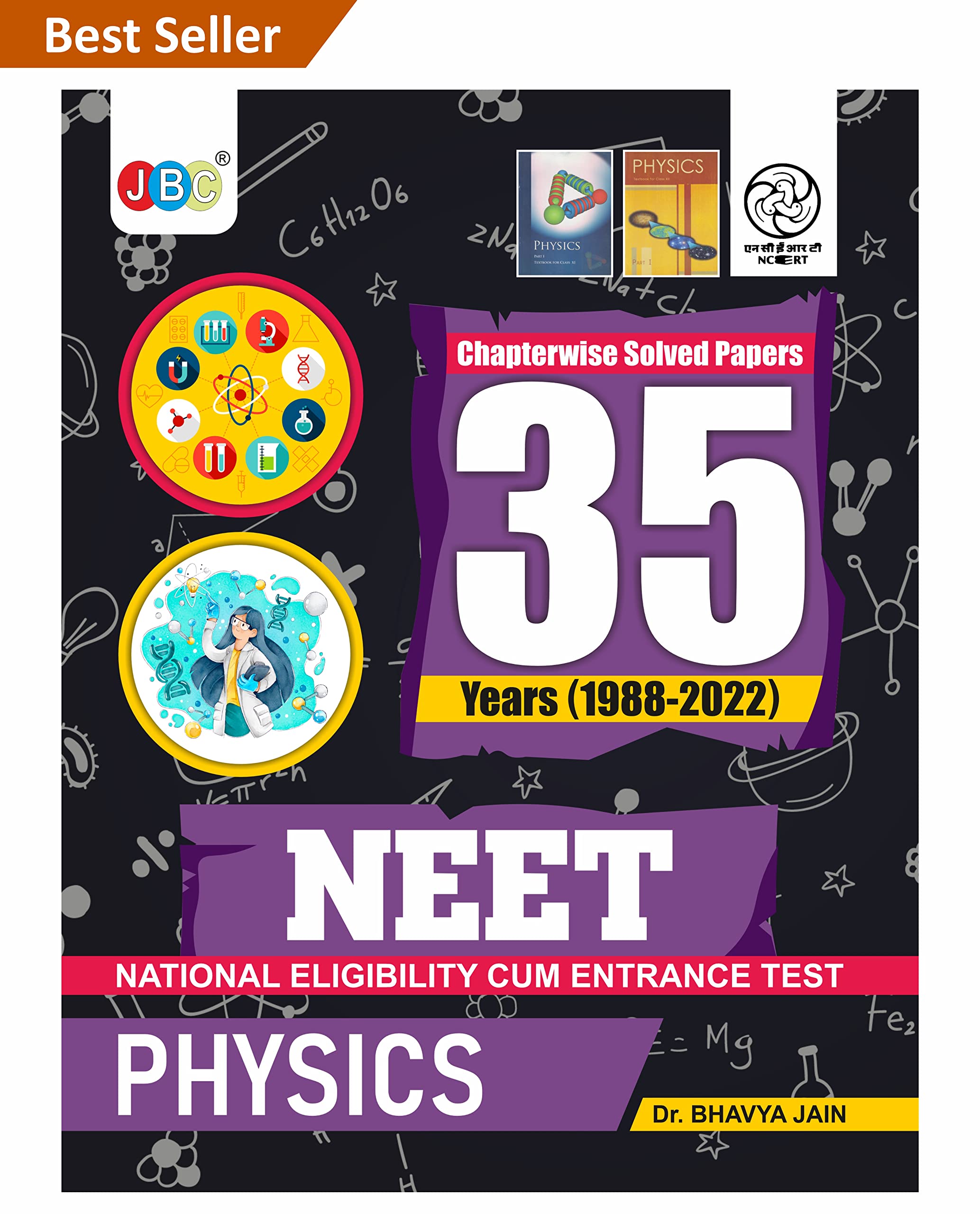 Physics NEET 35 Previous Years Solved Papers Book, NTA 35 Previous Year NEET Questions and Solutions, Best NEET 2023 Preparation