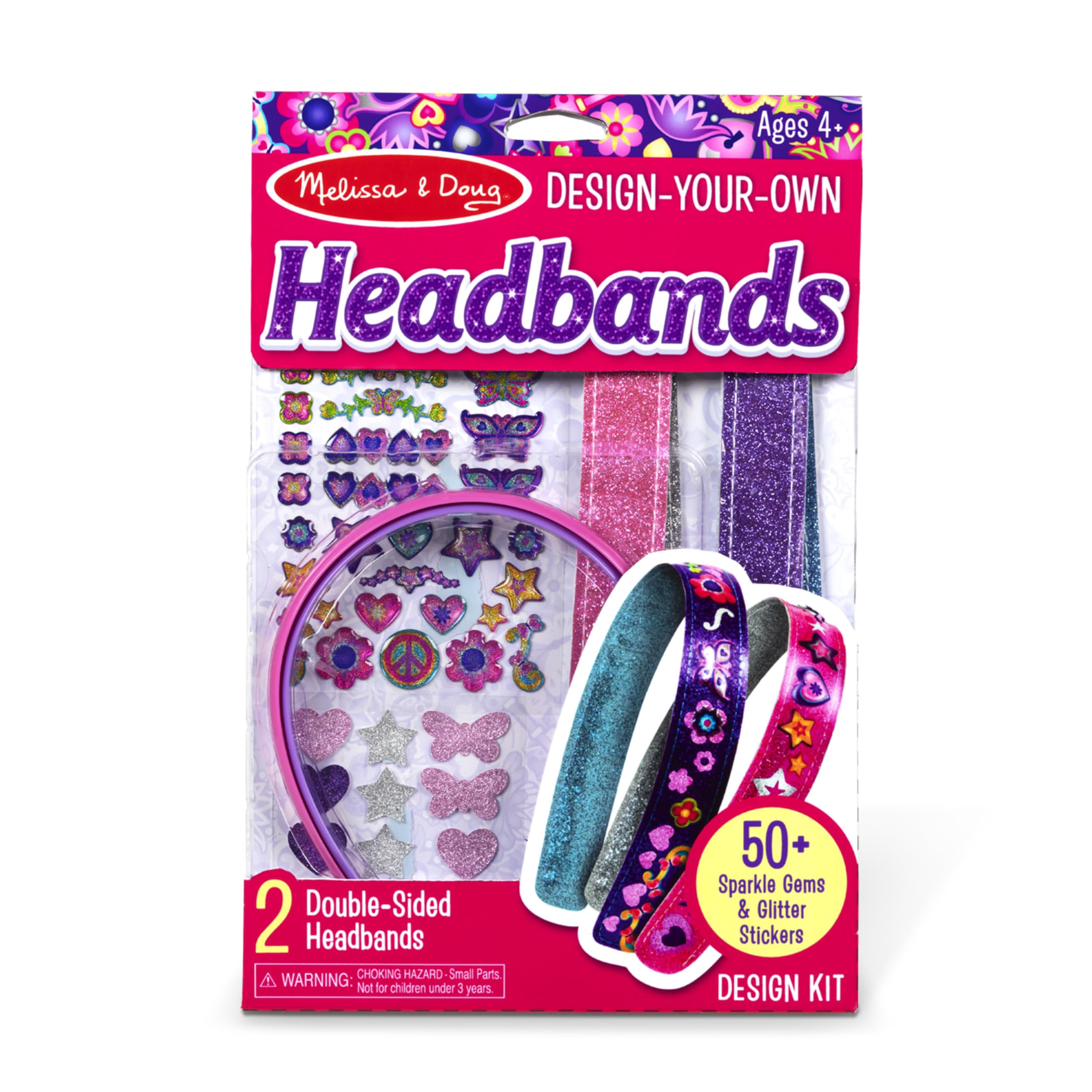 Melissa & Doug Dyo Headbands, Multi Color