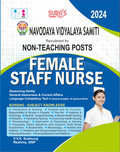 SURAS NVS (NAVODAYA VIDYALAYA SAMITI) NonTeaching Posts Female Staff Nurse Exam Book Guide in English Medium 2024