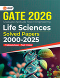 GKP GATE 2026 Life Sciences | Solved Papers 20002025 | 26 Years Topic Wise Previous Year Questions with Detailed Explanations |