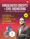 Consolidated Concepts of Civil Engineering (Crust to Core with ONE LINER Concepts)