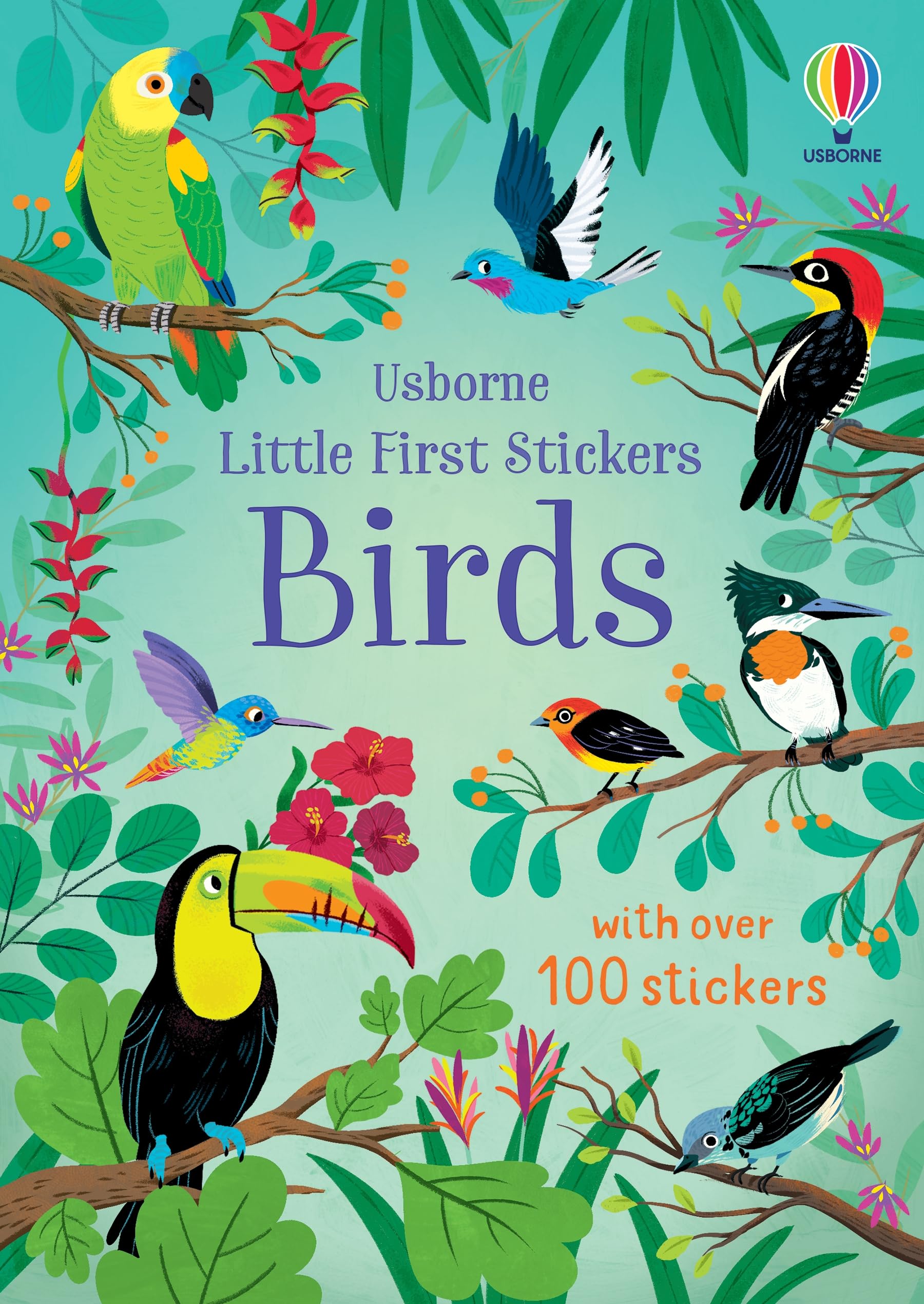 Usborne Little First Stickers Birds.