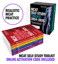 MCAT SelfStudy Toolkit 20242025: Includes MCAT Complete 7 Book Set, 6 Full Length Online Practice Tests  Customizable 3,000 Qu