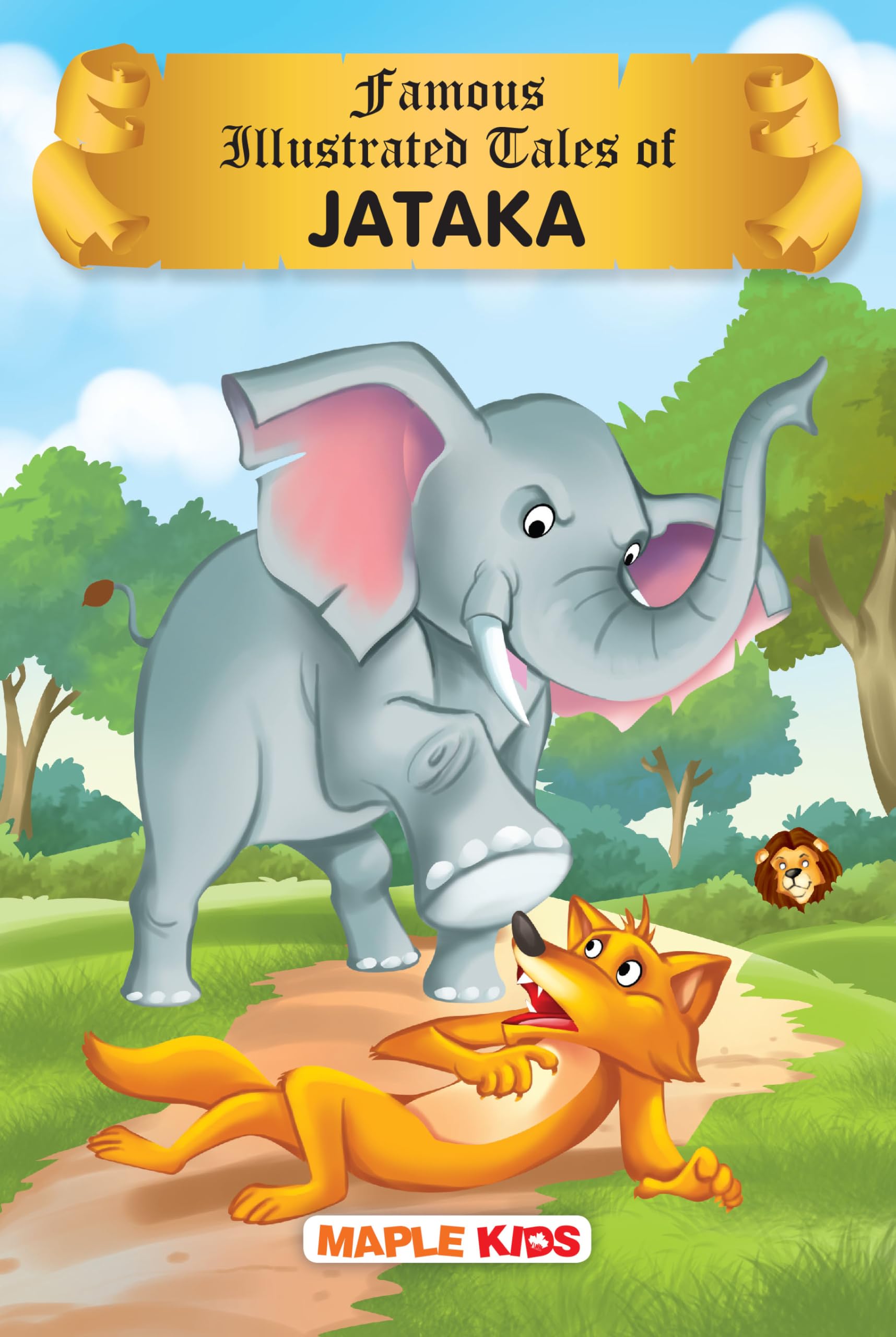 Jataka Tales (Illustrated)  Story Book for Kids  English Short Stories with Colourful Pictures  Bedtime Children Story Book 