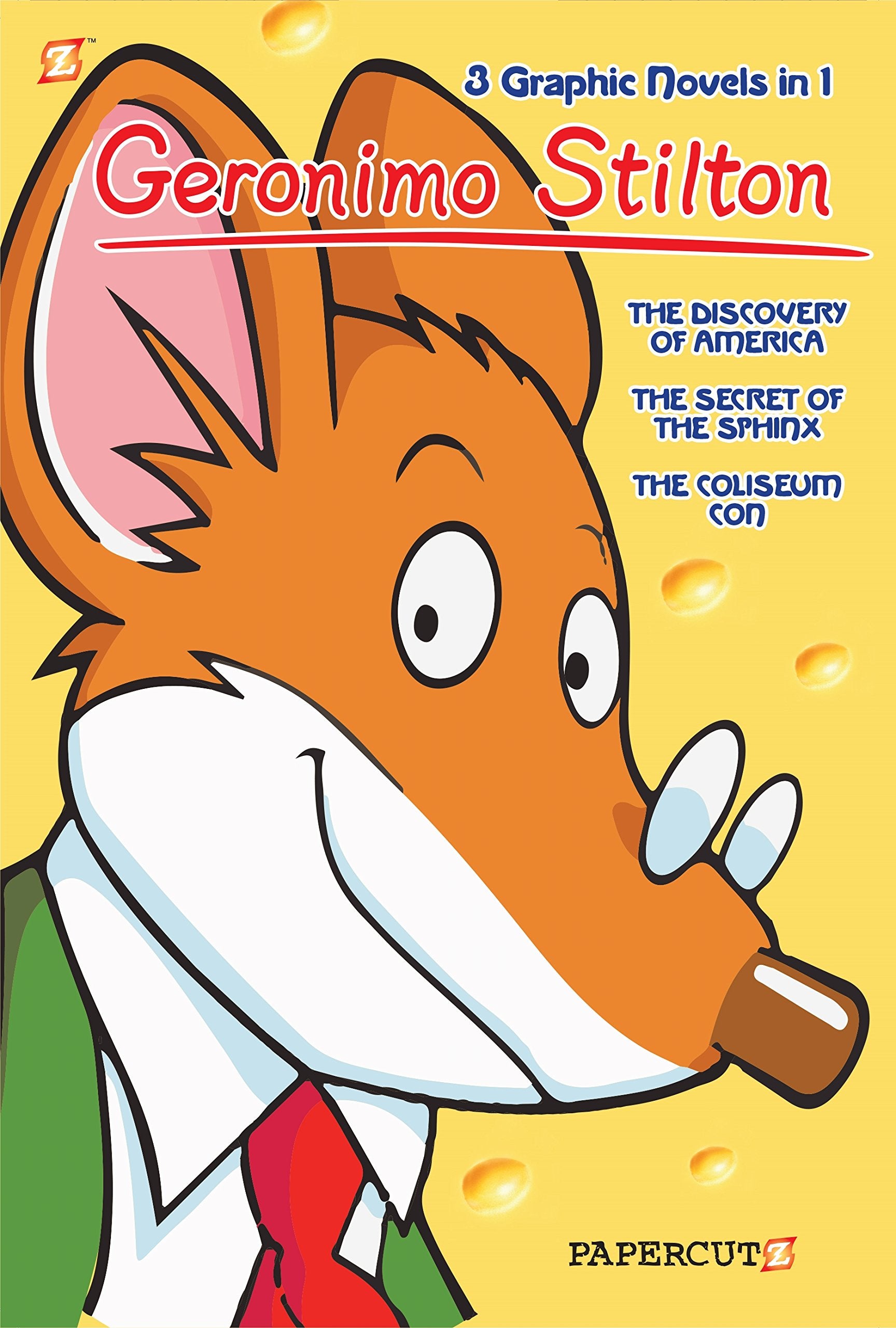 Geronimo Stilton 3in1: The Discovery of America, The Secret of the Sphinx, and The Coliseum Con