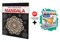 Mandala  Adult Colouring Book with 12 Colour Pencils + 1 Sharpner : Mandala Art Colouring, Art Coloring Book, Creative Art Ther