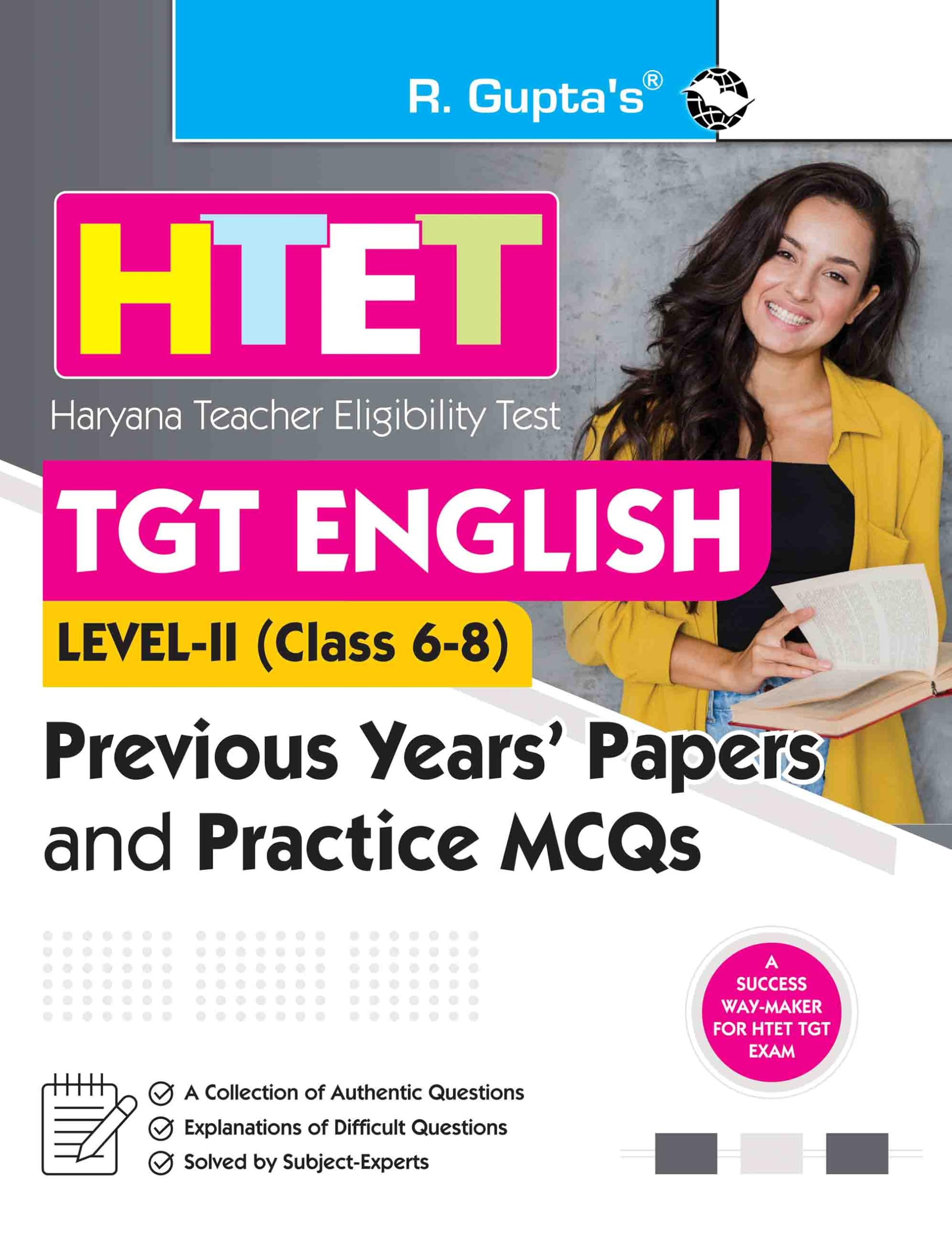HTET (TGTEnglish) Previous Years Papers & Practice MCQs (Level2)