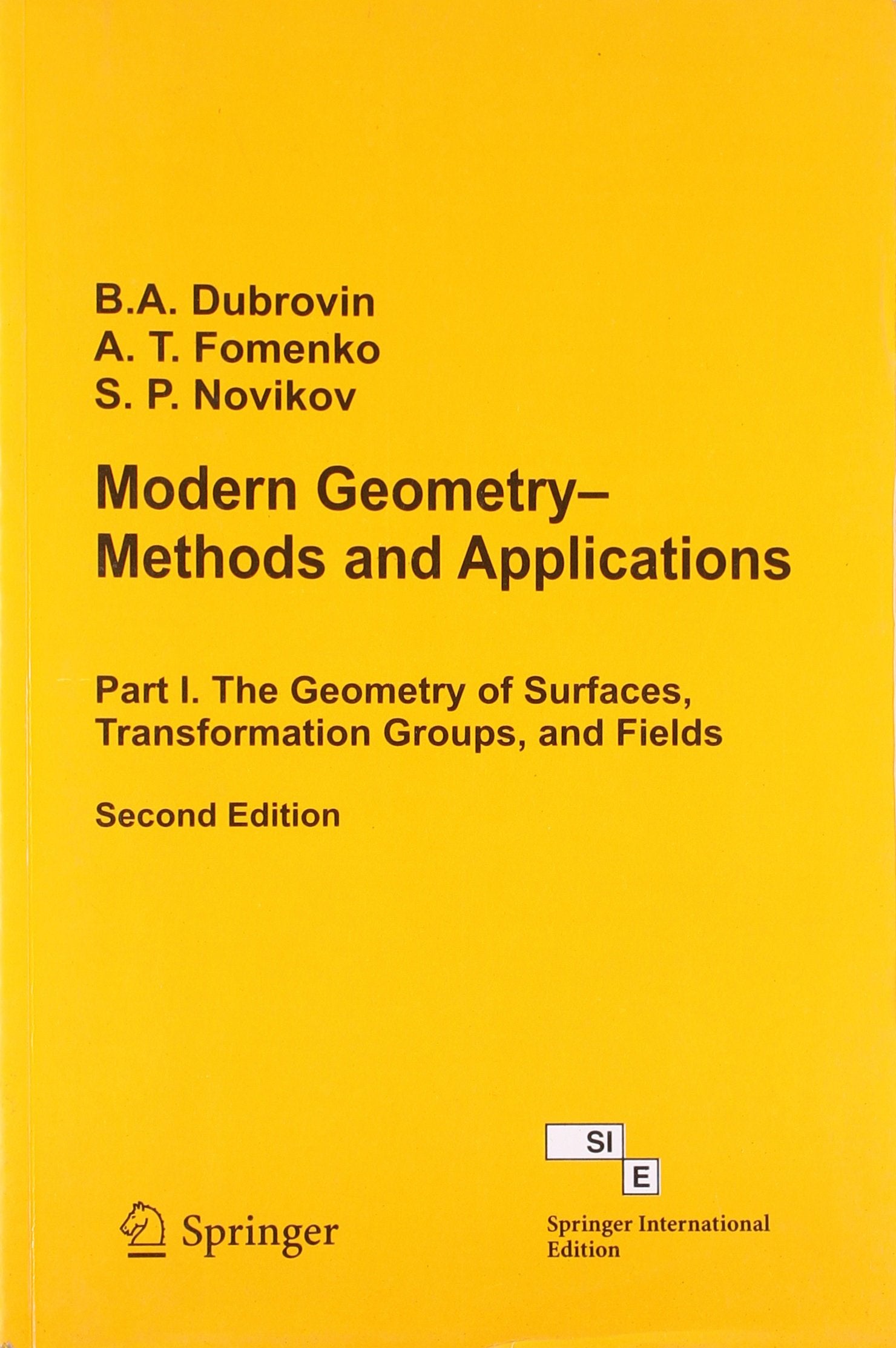 MODERN GEOMETRY METHODS  VOL I