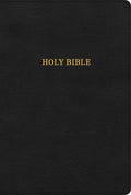 Kjv Large Print Ultrathin Reference Bible, British Tan: King James Version, Ultrathin Reference Bible, Black, Leathertouch, Blac