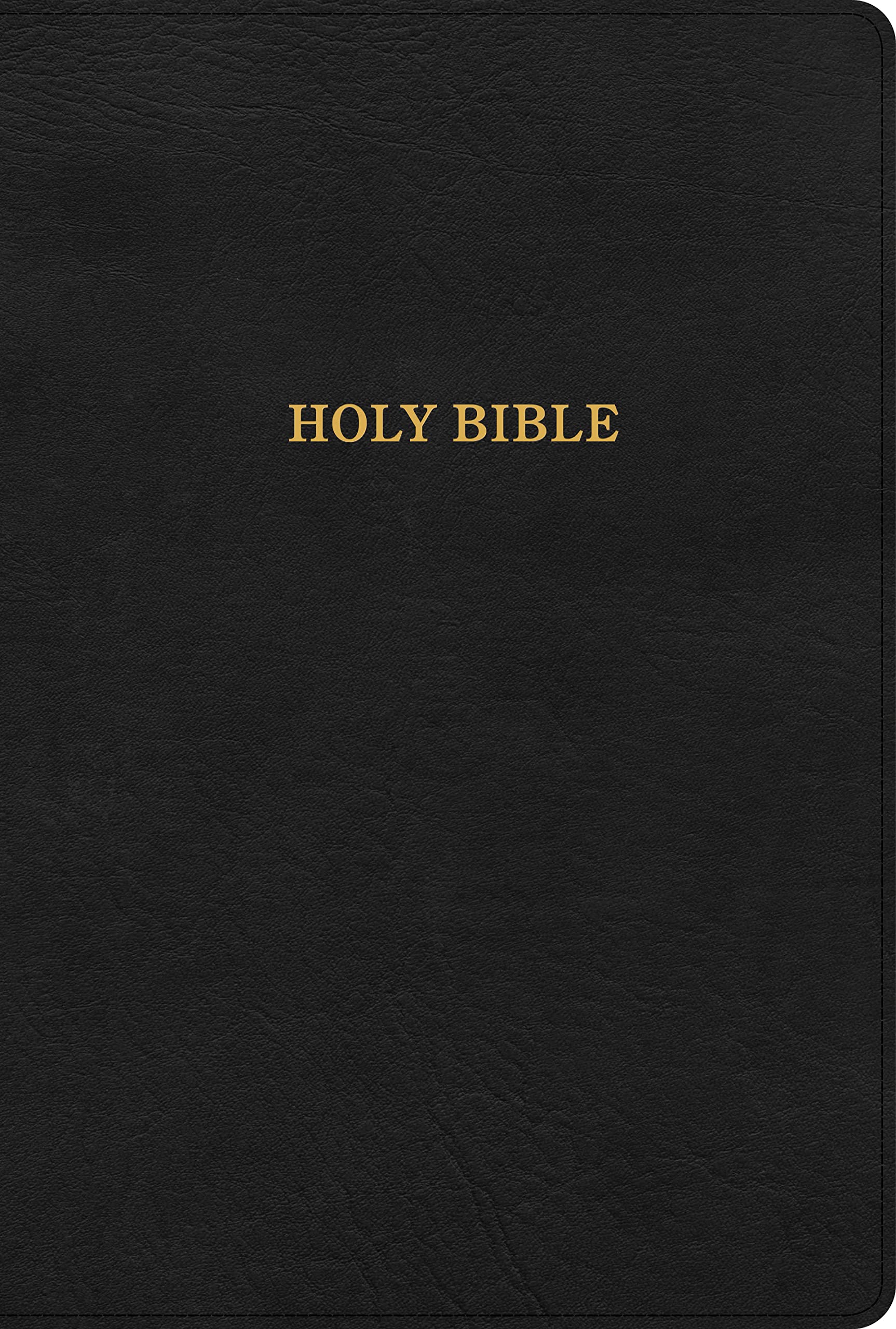 Kjv Large Print Ultrathin Reference Bible, British Tan: King James Version, Ultrathin Reference Bible, Black, Leathertouch, Blac
