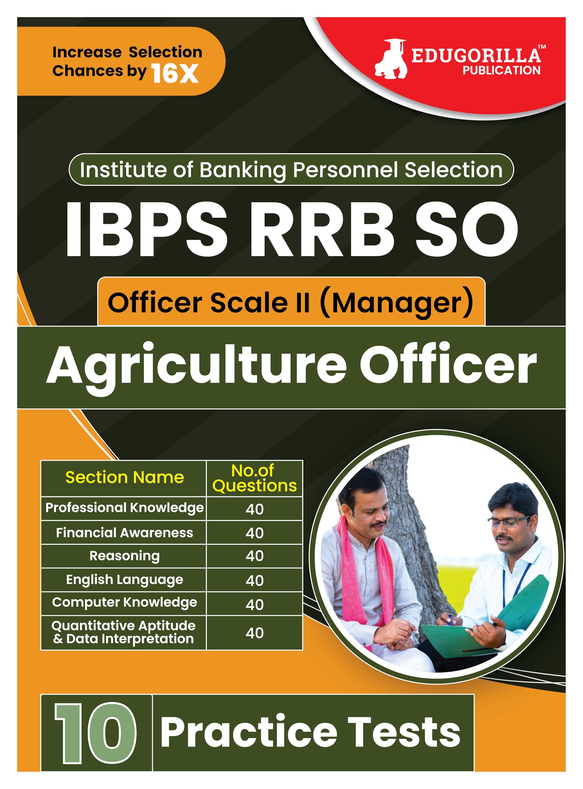 Ibps Rrb So Agriculture Officer Scale 2 Exam 2024 (English Edition)  10 Full Length Practice Tests Including Hindi And English 