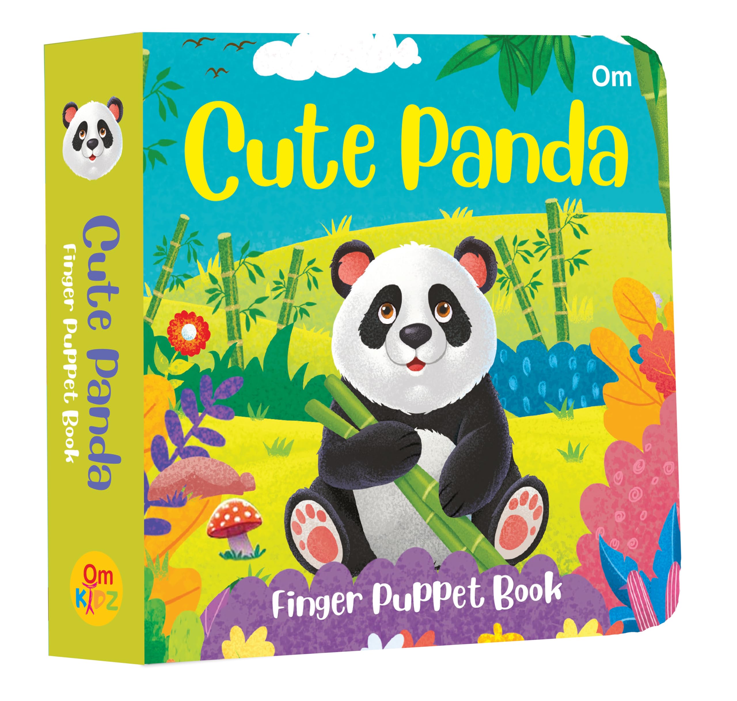 Cute Panda Finger Puppet Book  Fun Activities Board books for Kids  Picture Book