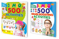 Fun & Learn Jumbo 500 Activities And Brain Boosting Acitivities | Pack Of 2 Books [Paperback] Sawan; Manoj Publications Editoria