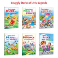 Phonics Stories Level1: Peppy the Naughty Puppy, Duke the Cute Chick, Pom Poms Food Cravings and more : Kids phonics reader 