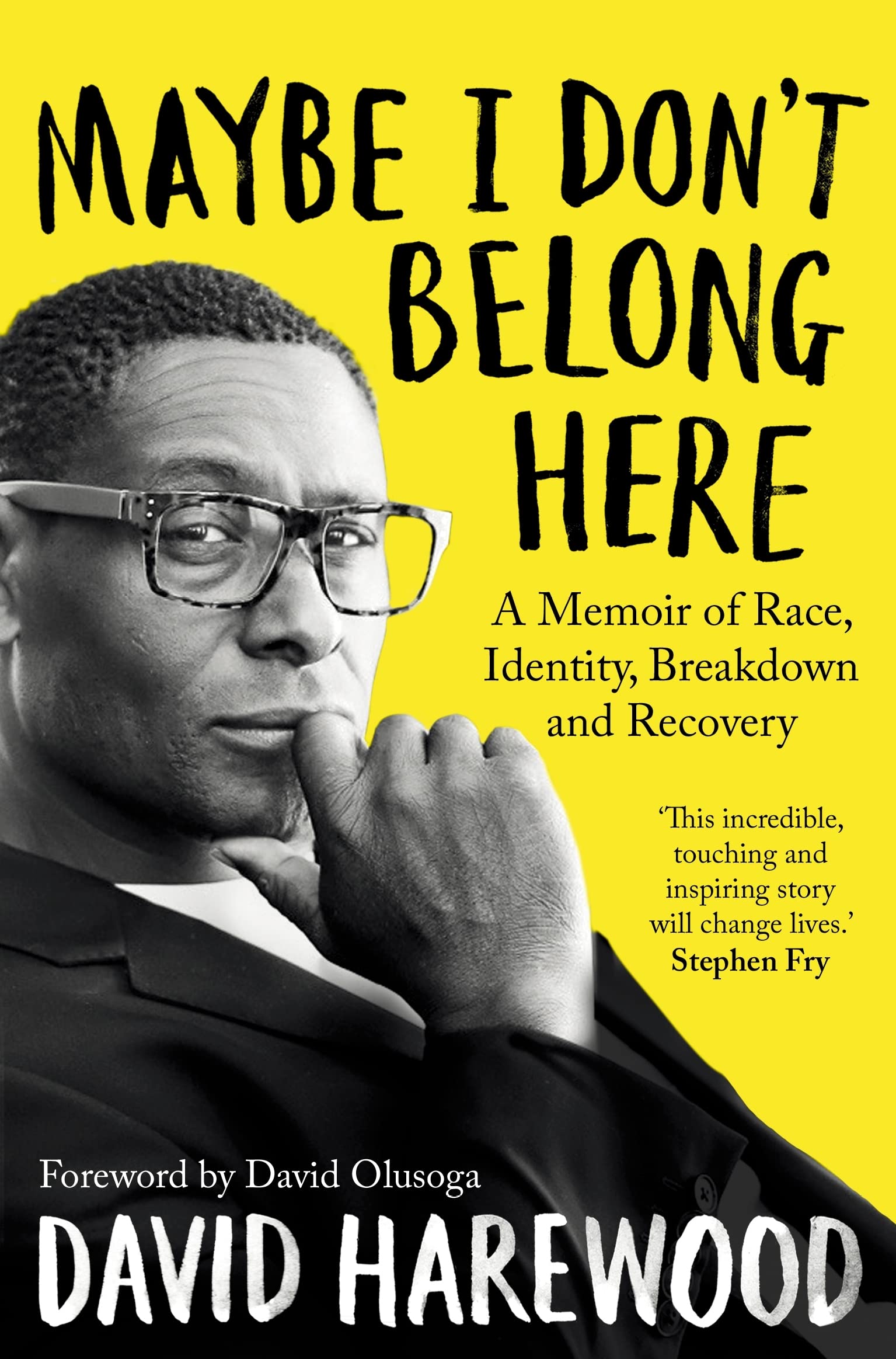 Maybe I DonT Belong Here: A Memoir Of Race, Identity, Breakdown And Recovery
