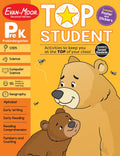 EvanMoor Top Student, Grade Pre K Workbook (EMC9319)