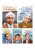 Story Books for Kids (Set of 5 Books) (Illustrated)  Indian Scientists  Biographies for Children  6 Years to 10 Years Old  C