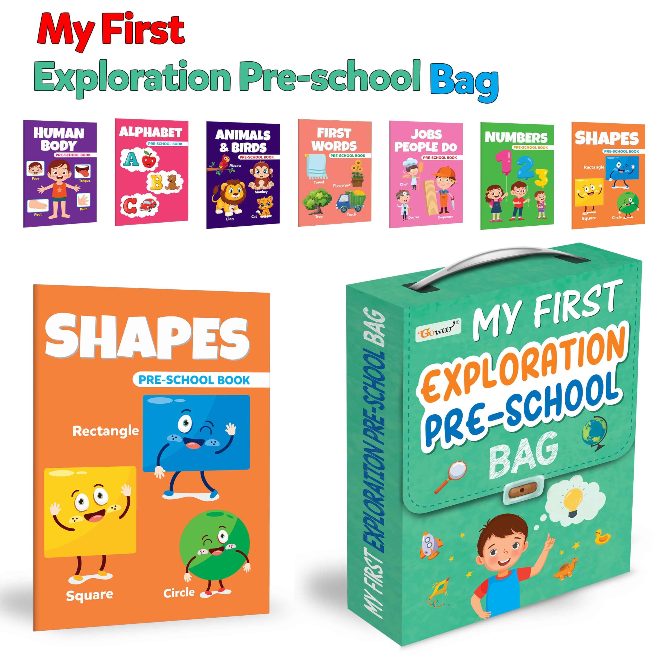 My first learning library Box : Kids first little library set, Learning book for kids, Early learning books, Picture book collec