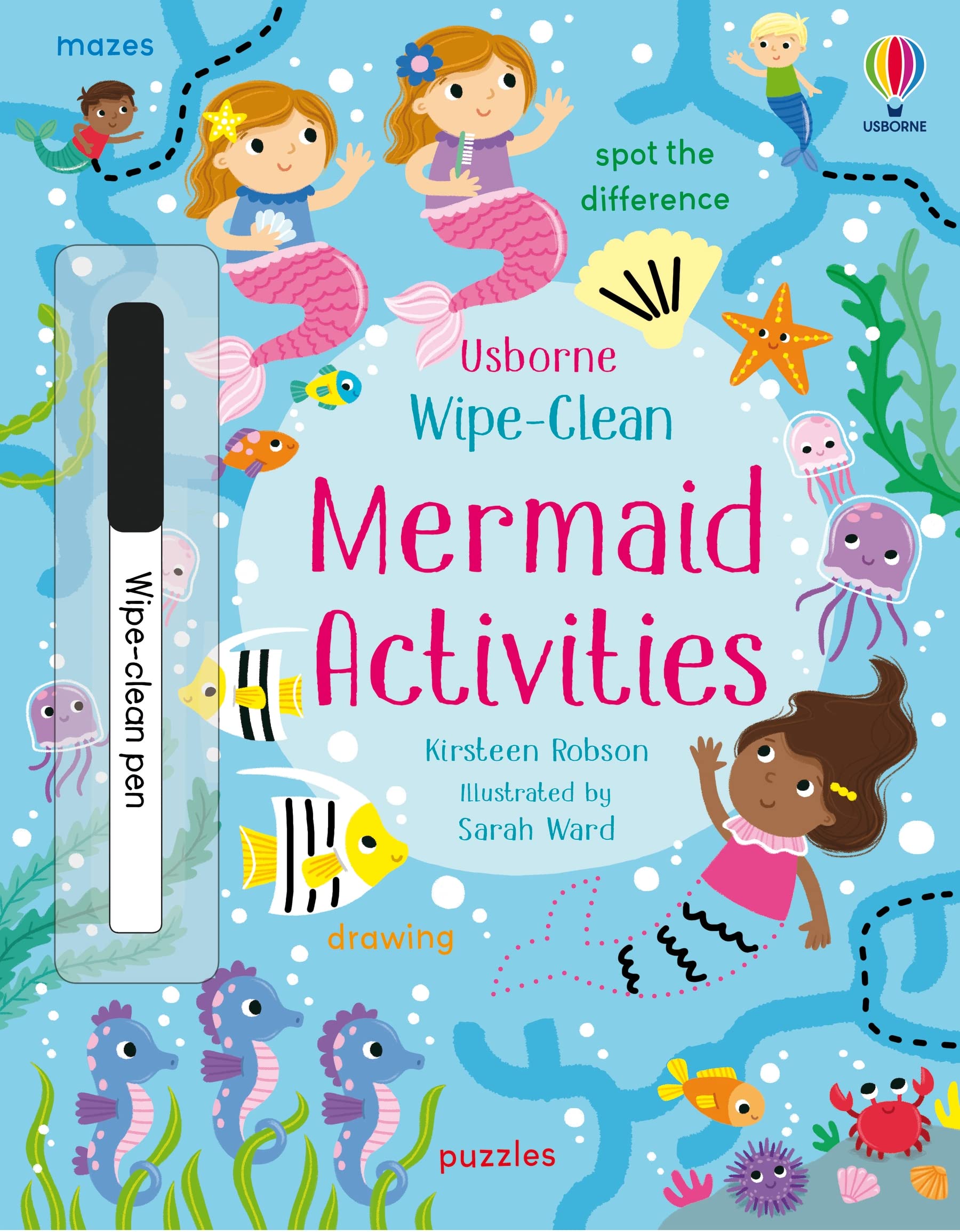 WipeClean Mermaid Activities